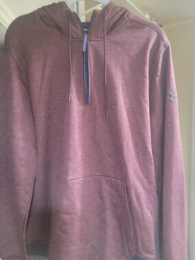 Under Armour Men's Maroon Hooded Pullover